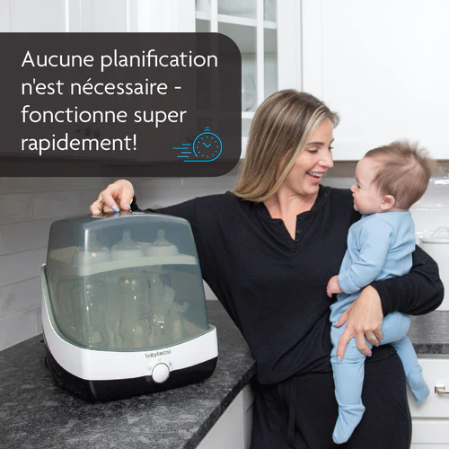 BABY BREZZA Stérilisateur et sécheur de biberons Super Fast Sterilizer-Dryer