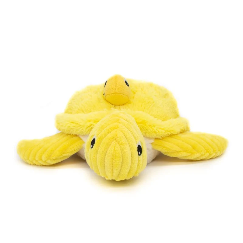 SAUVENOU LA TORTUE MAMAN & BEBE JAUNE