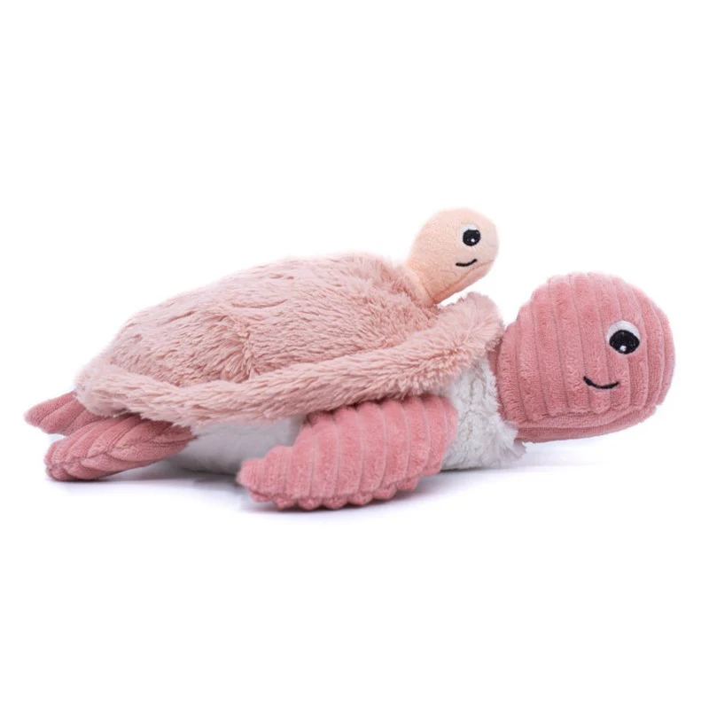 SAUVENOU LA TORTUE MAMAN & BEBE ROSE