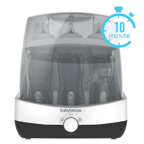 BABY BREZZA Stérilisateur et sécheur de biberons Super Fast Sterilizer-Dryer