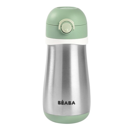 BEABA Gourde inox 350 ml + anse